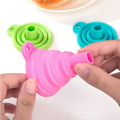 Telescopic Funnel Portable Silicone Folding Funnel Oil Leak Hoppe Kitchen Liquid Dispensing Cooking Tool Kitchen Accessories. 