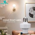Green Home Smart Bulb Socket Timer Setting Wide Compatible Voice Control E27 Light Socket. 