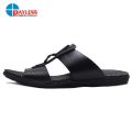 men slippers  high quality slippers payless color black Article w904. 