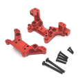 Metal Front and Rear Shock Towers for MJX H16 16207 16208 16209 16210 1/16 RC Car Upgrade Replacement Parts Gold. 