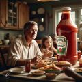 National Tomato Ketchup Bottle 3.25kg. 