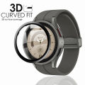 3D Curved Screen Protector for Samsung Galaxy Watch 5 Pro 45mm / Watch 6 4 40mm 44mm On Sansung Watch5 Protective Film Not Glass. 