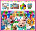 Cocomelon birthday Theme / Birthday Decoration / theme decoration / birthday accessories / balloons for birthday / birthday theme / theme balloons / party supplies / for kids. 