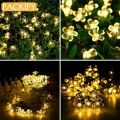 PACKIFY 20 Moon LED Fairy Lights Battery Operated - Led Lights for Room Decoration - String Garland Light for mirror. 