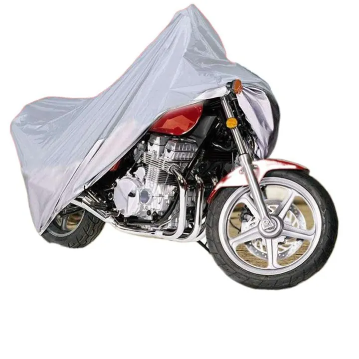 Full Size Scratch & Water Proof 125 / 150 cc Bike COVER Anti Scratch Waterproof & Dust Proof Top Parking Cover