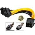 6 pin to 8 pin PCI Express power connector. 