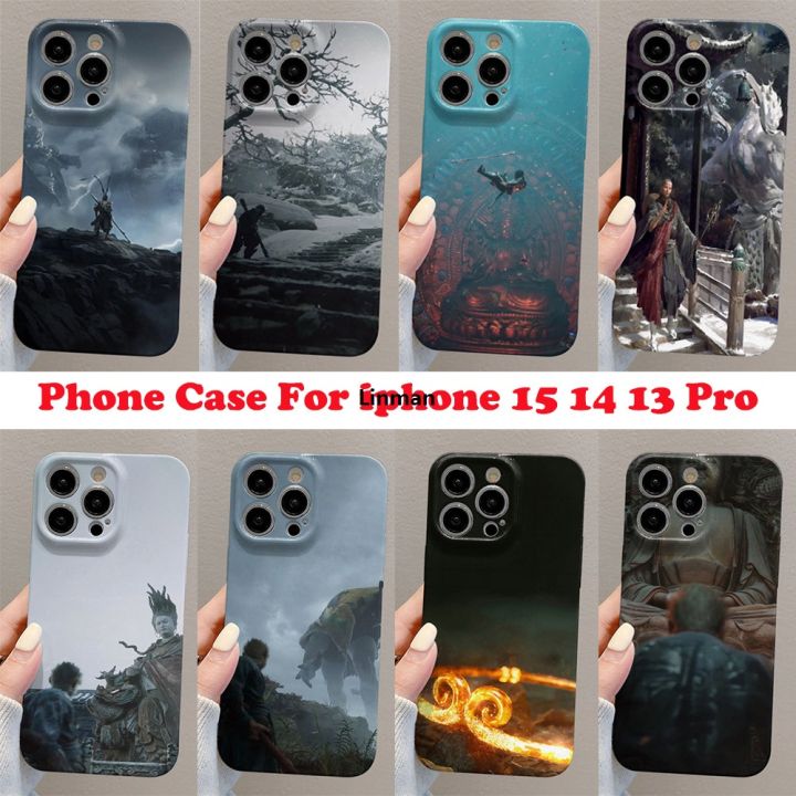 Linman%20%E3%80%902025%20Version%E3%80%91%20NFC%20Function%20DIY%20Phone%20Case%20For%20iphone%2015%2014%2013%20Pro%20Max%20Portable%20Black%20Myth%20Wukong%20Enhanced%204%20Colors%20Screen%203.97inch%20Funda%20With%20Gift%20Case%20-%20Image%204