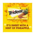 Trident Bubble Gum, Pineapple Twist, Sugar Free Gum, 14 Sticks​. 