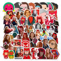 ❉ Wanda Vision Series 02 - Marvel Avengers Superhero TV Shows Vision Scarlet Witch Stickers ❉ 50Pcs/Set Fashion DIY Decals Doodle Stickers.