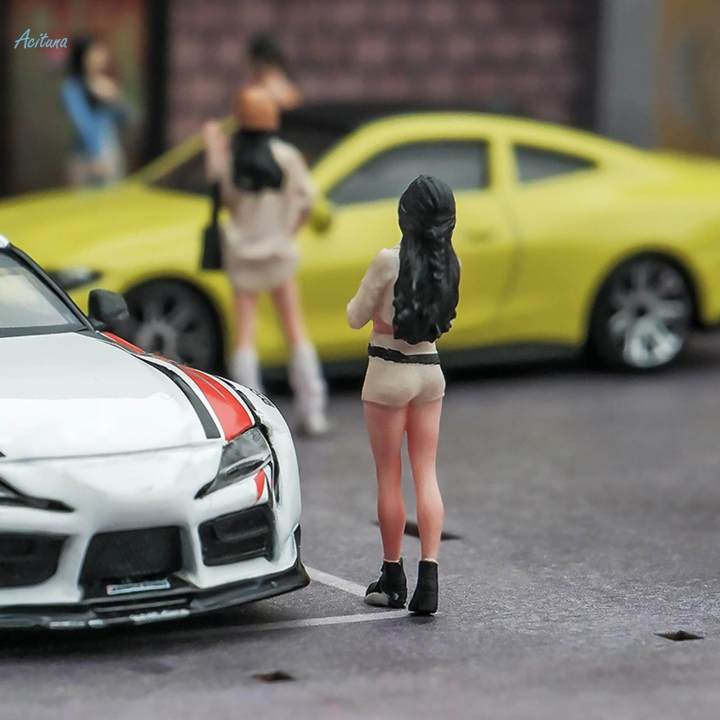 1/64%20Girl%20Model%20Role%20Play%20Figure%20Realistic%20Character%20Model%20for%20Fairy%20Garden%20DIY%20Scene%20Train%20Layout%20-%20Image%202