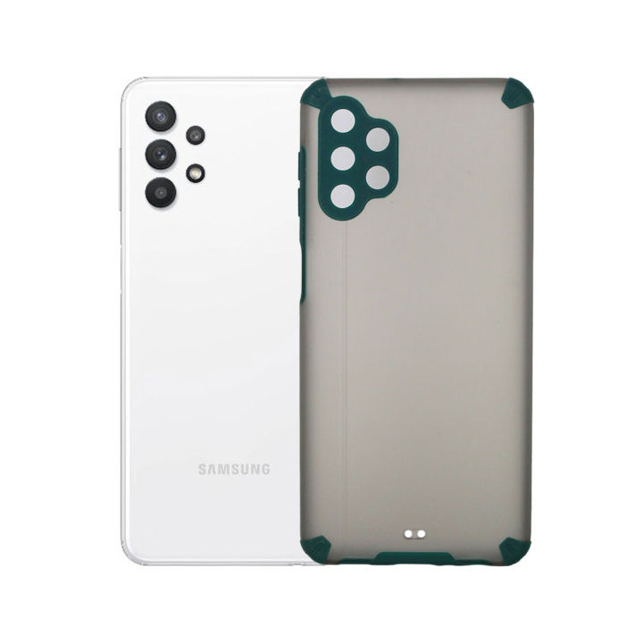 Samsung A12 Color Button Shutt Mobile Pouch (Green), Protective pouch, Protective Moble Phone Back Cover
