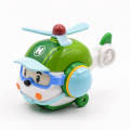 1PCS Robocar Poli Korea kids Toys Robot Poli Roy Haley Anime Metal Fire truck Action Figure Toys Car For Children Best Gift. 
