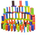 50PCs and 100pcs Domino Wooden Blocks | Colorful Wooden Domino Blocks Set. 