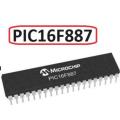 PIC16F887 microcontroller 8bit Microchip Atmel IC. 