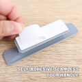 2Pcs Window Cabinet Drawer Handles Self-adhesive Door Wardrobe Handle Organizer Paste Open Sliding Door Knob. 