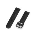 For Amazfit GTS4 Mini Solid Color Soft Silicone Watch Band, Size:Large Size. 