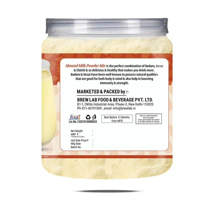 Brew%20Lab%20Almond%20Milk%20Powder%20Mix%20%7C%20Nutritious%20&%20Delicious%20Drink%20Mix%20Real%20Bits%20Of%20Badam%20&%20Elaichi%20%7C%20(250%20g)%20-%20Image%204
