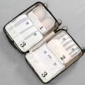 Underwear storage Luggage organizer bag  Bra storage T-shirt storage Suitcase storage bags Portable Shoe storage Foldable clothes storage for Travel accessories Home organization Gym bag organizer. 