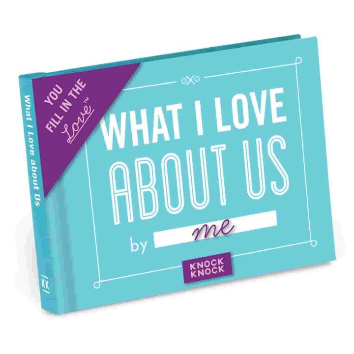 Liberty Books | What I Love About Us Fill In The Love by Knock Knock