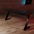 Gaming Desk Gaming Table Modern Computer Table - PC - Laptop - Xbox - PS4 - Console Gaming Table Gaming PC RGB Lights. 
