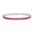 【Hengli jewelry story】BRAVEKISS 5 Color Fashioh Luxury Crystal Tennis Bracelet Zircon Beads Bracelet Bangle Chains Strand Bracelets for Women BUB0097. 
