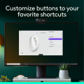 Logitech Signature M650 Wireless Bluetooth Mouse - White. 