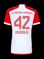 FC bayern Home kit 23/24 - Jamal Musiala Kit - football jersey. 