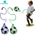 Football Kick Trainer 2pcs Soccer Kick Trainer Football Training Net Solo Practice Aid Juggling for Youth Adults Football Training Bag. 