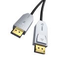 FIBBR 8K DisplayPort 1.4 Fiber Optic Cable DP to DP Cable 32.4Gbps Freesync for Gaming Monitor Graphics Card Laptop TV (15M). 
