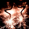 Heart And Star Shaped Party Sparkler - 5cm Sparkling Candles For Birthday. 
