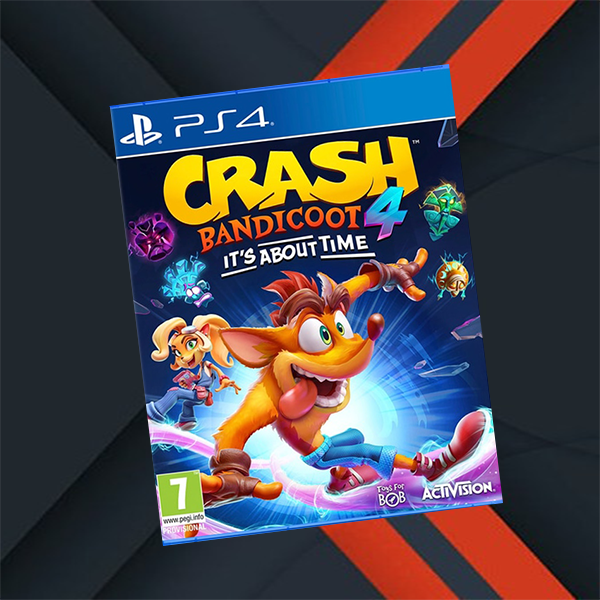 PLAYSTATION 4 DVD CRASH BANDICOT 4 PS4 GAME
