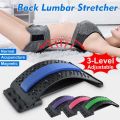 New Magic Back Support Pressure Points Lumbar Traction Spine Stretcher Lumbar Support Device. 