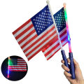 HomeInn Glowing Flag Handheld LED Creative Luminous American Flag Decor. 