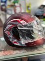 SUPERAIR Bike Helmet - Black - Medium Large - Transparent - black -Visor - Motorcycle Helmet - heavyBike Helmet. 