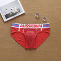 Aussiebum men's fashion cool European and American pure cotton Briefs student youth underpants. 