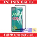 Infinix Hot 11s Tempered Glass 9D Full Edge To Edge For Infinix Hot 11s. 