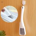 Groove Cleaning Brush, Door Track Cleaning Brush, Crevice Brush, for Dining Room Keyboard Living Room Bathroom. 