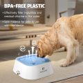 ELS PET Dog Bowl No Spill, Pet Water Bowl No Drip Slow Water Feeder Cat Bowl, Pet Water Dispenser 35oz/1L Travel Water Bowl for Dogs, Cats uk import. 