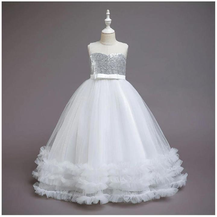 New Fashion Sequined Girls Princess Dress For Children's Clothes