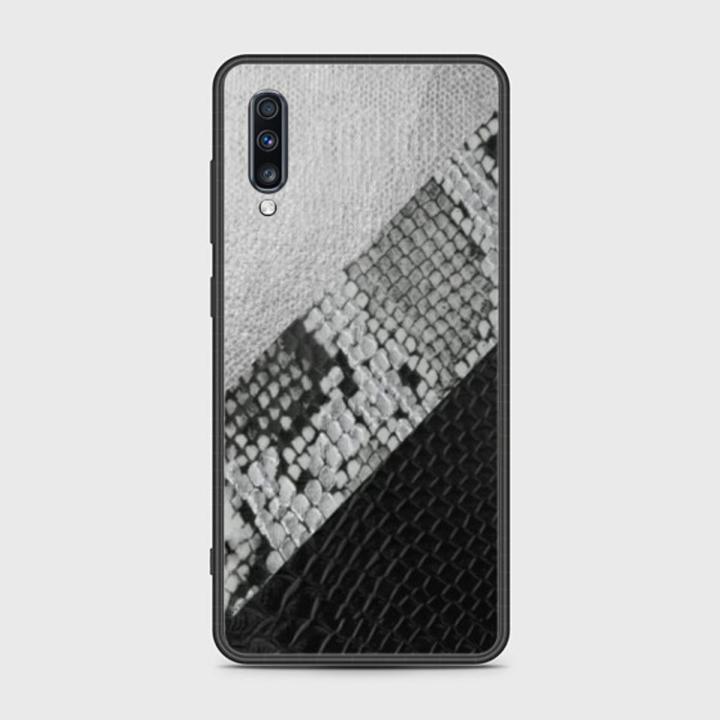 Samsung Galaxy A70 Cover - SkinLee HQ Infinity Glass Case (Soft) - Luxury Fashion Design 7 - SKINLEE-694-1-576-308