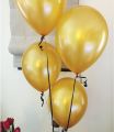 Pack of 24 - Latex Matte Finish Golden Balloons (Gold Premium Latex Balloons - Great for Kids, Adult Birthdays, Weddings, Receptions, Baby Showers, Water Fights, or Any Celebration). 