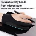 EMTRA Palm Rejection Gloves Two Finger Anti-fouling For Universal Pen Xiaomi Samsung Tablet Pad Stylus For iPad Android Tablet. 