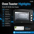 Enviro 18-H Cool 1.5 Ton DC Inverter AC Hot & Cold + Enviro OT-25 25L Oven Toaster Bundle | 18000 BTU T3 Compressor, 70% Energy Saving, R32 Refrigerant, Rotisserie Oven. 