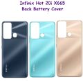 Infinix Hot 20i X665C Back Battery Cover Rear Door Housing Case, Back Panel for Infinix Hot 20i X665C. 
