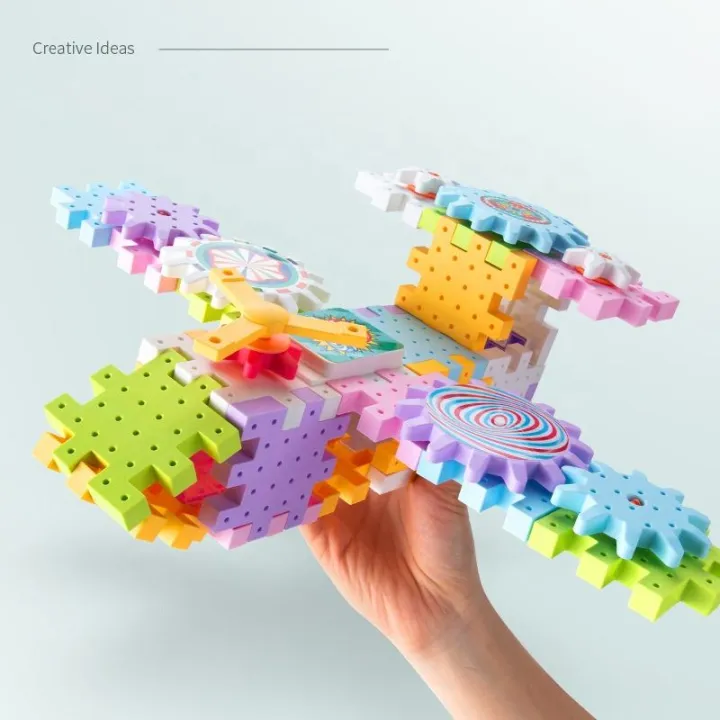 Electric%20Building%20Block%20Gear%20Toy%20Set%2083%20Pcs%20DIY%20Plastic%20Brick%20Toys%20Colorful%20Building%20Block%20Large%20Particle%20Electric%20Gear%20Rotating%20Assembly%20Block%20Children%20Early%20Education%20Puzzle%20Fun%20Learning%20Blocks%20Gift%20for%20Kids%20Boys,%20Girls%20and%20Toddler%20-%20Image%207