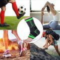 Adjustable Compression Ankle Brace 1 Piece Breathable Elastic Support Sleeve for Sports Running Gym Exercise Fitness Men and Women. 