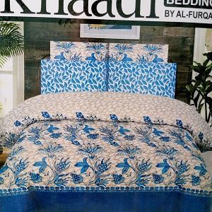 Sustainable Sleep: Eco-Friendly Khadi Cotton Double Bedsheet, Sweet Dreams Guaranteed: Cozy and Breathable Khadi Cotton Double Bedsheet