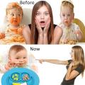 Baby Plate, Silicone Non-Slip Baby Placemat with Suction Cup for Babies Toddlers and Children, Children's Plate Suitable for Most Highchair Trays. 