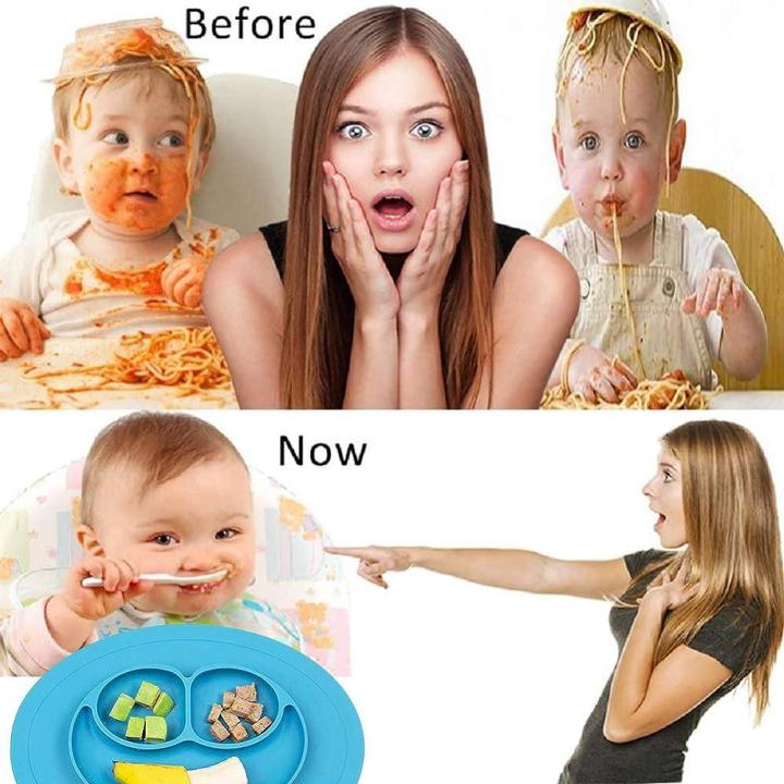 Baby%20Plate,%20Silicone%20Non-Slip%20Baby%20Placemat%20with%20Suction%20Cup%20for%20Babies%20Toddlers%20and%20Children,%20Children's%20Plate%20Suitable%20for%20Most%20Highchair%20Trays%20-%20Image%207