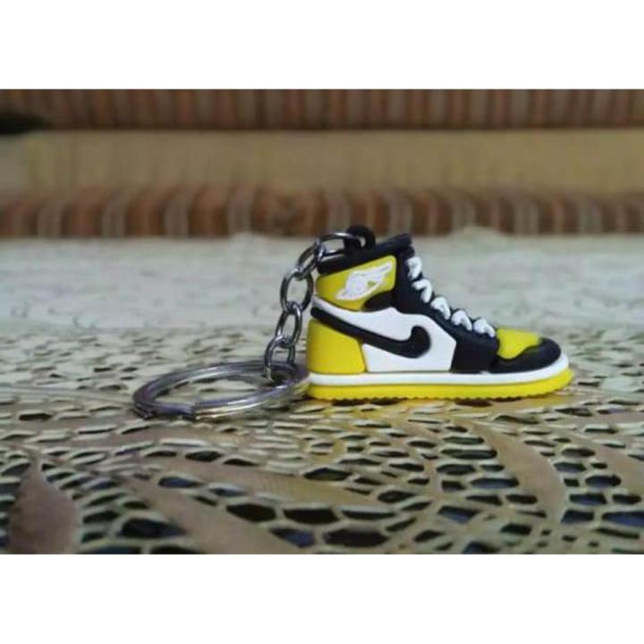 Jordan Keychain- PVC Keychains- Mini Air Jordan 3D Sneaker Shoe Keychain- Unique Design Cute Keychains